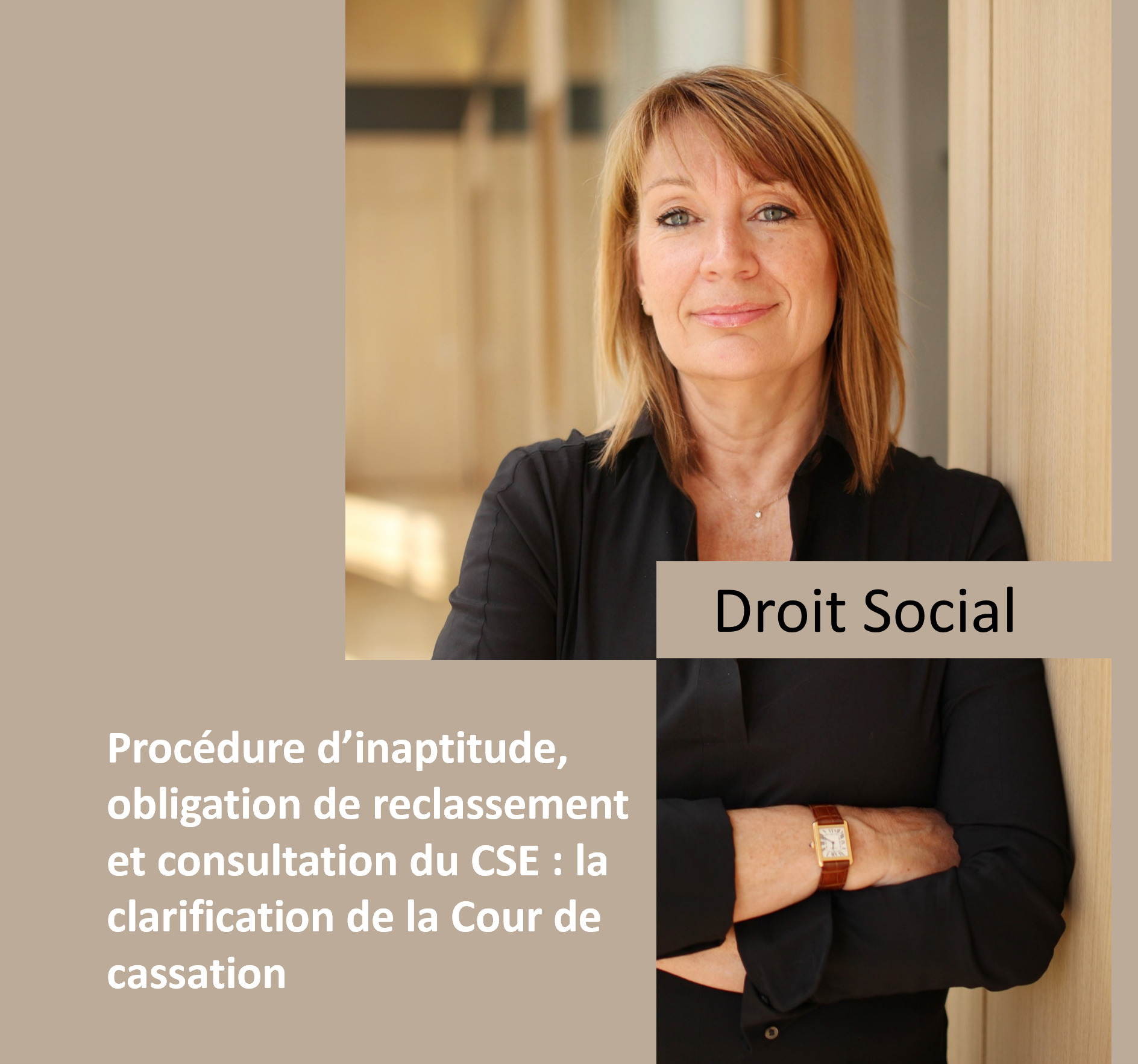 #Droit social : consultation du CSE et avis d’inaptitude